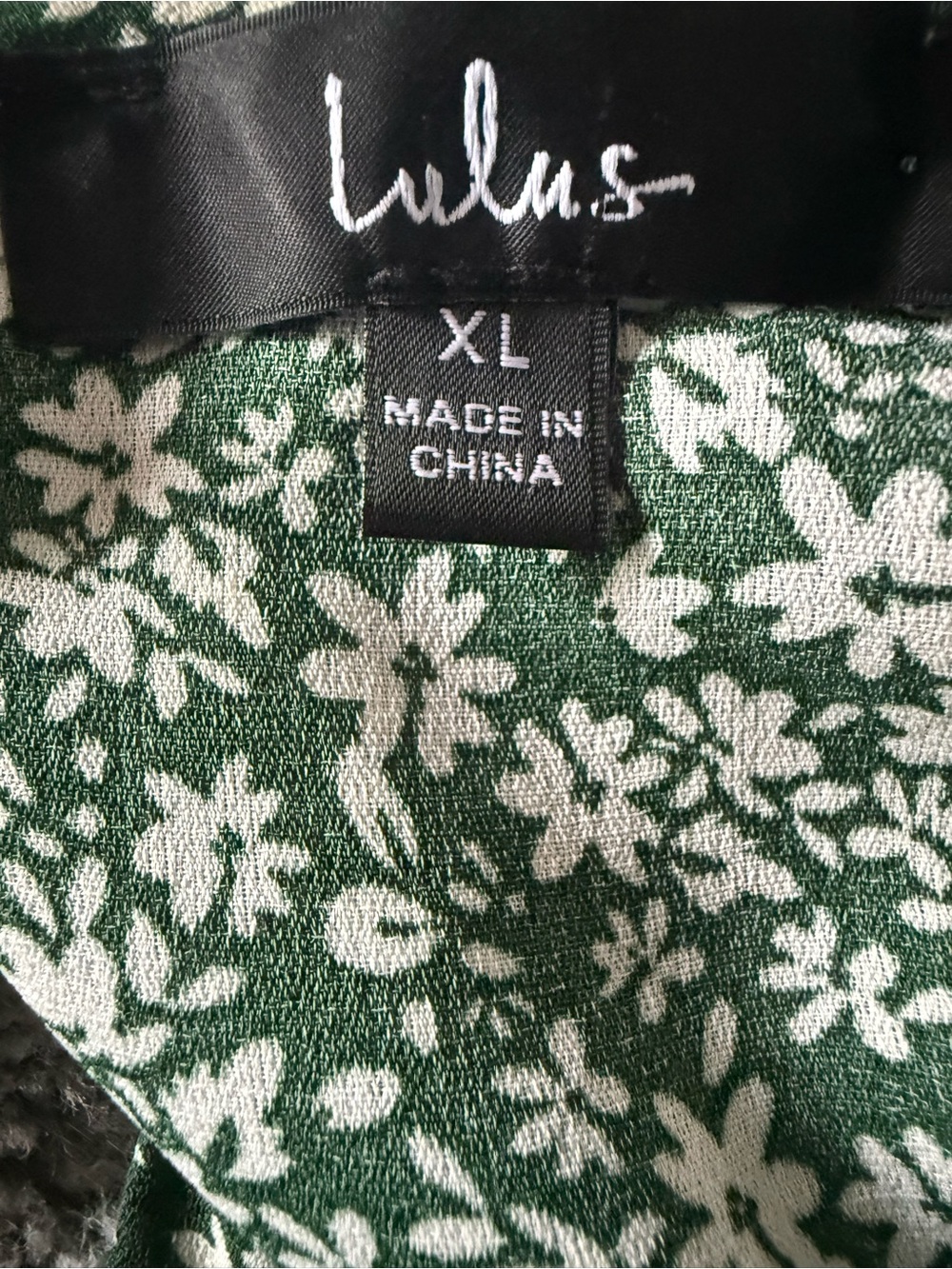 Lulus Blooming Darlin' Green Floral Print Ruffled Mini Dress - Picture 2 of 7